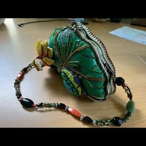Mary Frances handbag, beautiful beading, one-of-a-kind vintage bag
